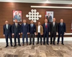 Başkanla Fotoğraflar
